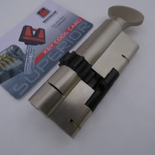 Magnum Superior Cylinder Lock 76mm 43+33 With Cog Wheel Gear - Imagen 4 de 10