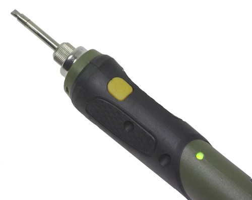 PROXXON 28142 Akku Elektronik Lötgerät EL/A mit Schutzhaube Lötzinn Ladegerät - Bild 4 von 6