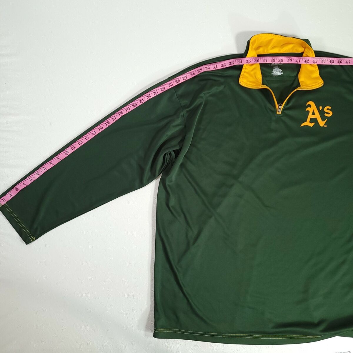 オークランド・レイダース Majestic プルオーバーウェア Majestic Oakland Athletics A's Therma Base Pullover Jacket 1