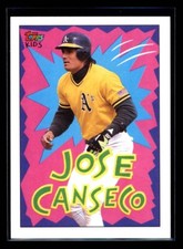 JOSE CANSECO 1992 Topps Kids #115 C7