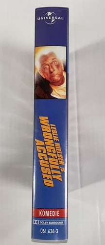 Wrongfully Accused VHS Tape English with dutch subs Clamshell - Bild 2 von 4