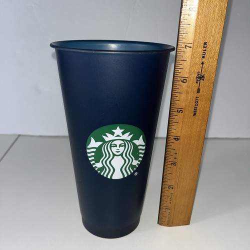 STARBUCKS Cup FIU Reusable Drink Cup Without Lid color navy - Picture 5 of 5