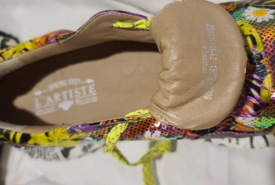 Tenis con cordones L'Artiste by Spring Step para mujer 42/8,5-9 de cuero con lentejuelas Foto 4 de 4