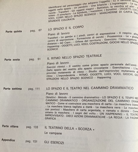GIORGIO SCIACCALUGA LABORATORIO TEATRALE LA SCUOLA EDITRICE 1978 - Picture 6 of 23