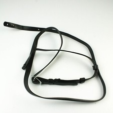 Minolta - 1cm Wide Black - Vinyl Camera Strap - Vintage