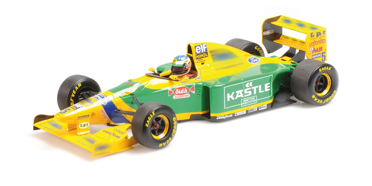 1:18 Minichamps Benetton Ford B193 Michael Schumacher German Gp 1993 510932805 M