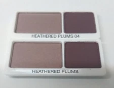 2 Elizabeth Arden Beautiful Color Eye Shadow Duo Each Tester .11 Heathered Plums