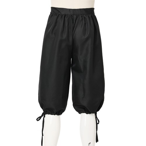 Medieval Mens Pants Renaissance Knee Pants  Knickers Tudor Ridding Breeches - Picture 11 of 51