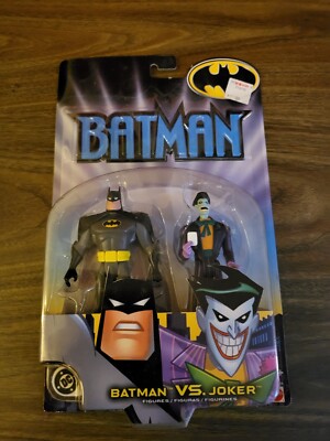 Batman VS Joker Figures 2002 Matel DC Comics New Collectible