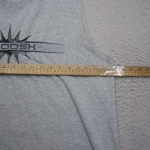 Nike Tank Top Mens XL Gray Vintage Center Swoosh Sleeveless Y2K Basketball - Picture 7 of 10