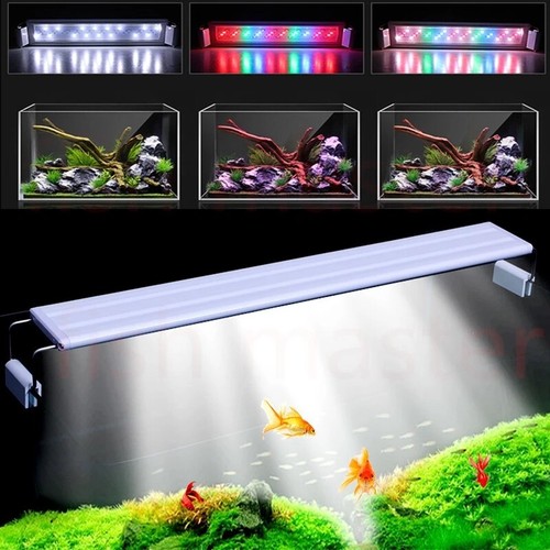 Aquarium LED Lampe Aufsetzleuchte Leuchte Beleuchtung Aquarienlampe - Bild 2 von 16