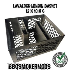 LavaLock® Minion Method Charcoal Maze  Basket w/ 2 Minion Bars 12 x 10 x 6