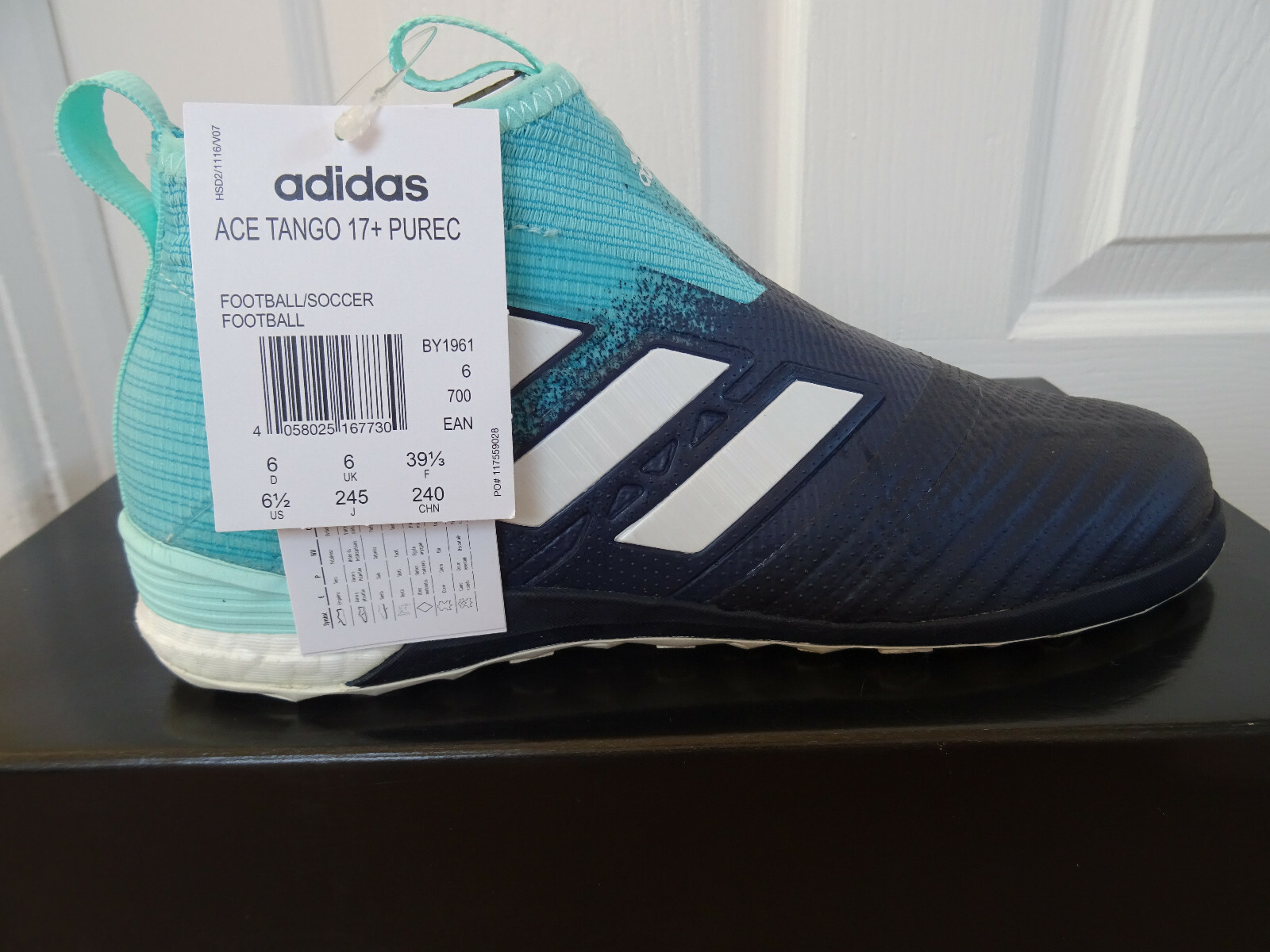Adidas ACE Tango purecontrol fútbol entrenadores BY1961 3 nos 6.5 Nuevo Adidas ACE Tango purecontrol fútbol entrenadores BY1961 3 nos 6.5 Nuevo