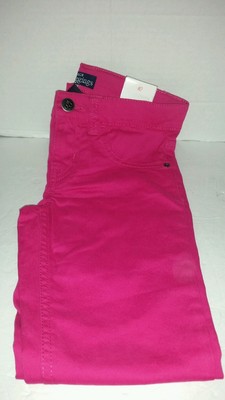 Girl's jeans brand Jennings sz 10 inseam 24 in. pink super skinny fit 