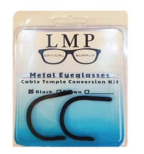 LMP Optical 1.30 mm Eyeglass Adult Cable Conversion Temple Tip Rubberized Kit