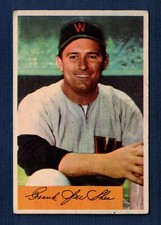 1954 Bowman Frank Shea #104 Washington Senators G (MK)