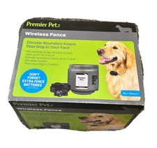 Premier Pet Wireless Fence Pet Containment GIF00-16917 NEW Sealed