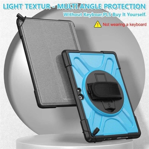 For Microsoft Surface Pro 4 5 6 7 8 9 10 11 Case Hybrid Shockproof Armor Cover - Picture 41 of 65