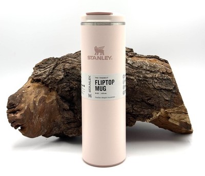 Stanley Transit Fliptop Mug 0.47L Rose Quartz Kaffeebecher Becher Edelstahl