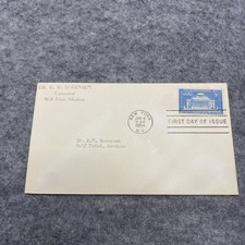 Scott #1013 1954 Columbia University 3c Stamp First Day Cover FDC Unaddressed
