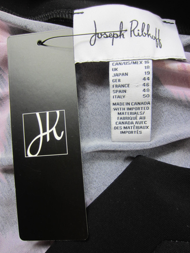 Evening Party Dress By Joseph Ribkoff - Size 18 - BNWTS - Picture 6 of 7
