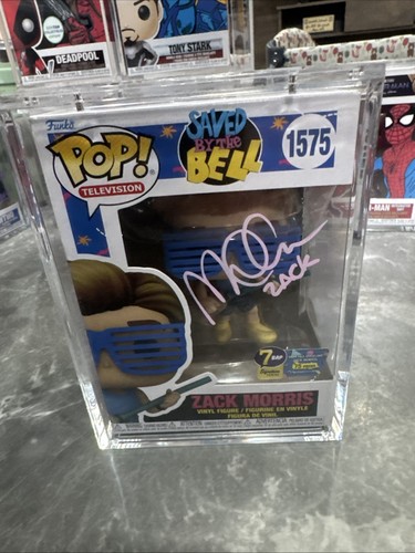 Mark-Paul Gosselaar signiert Zack Morris Funko Pop Saved by the Bell 75 Teile JSA - Bild 1 von 4