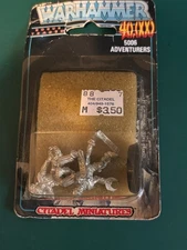 Warhammer 40k Adventurers 5006 Pilot & Slave Sealed Blister Metal Citadel 1987