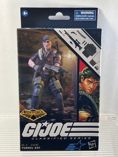 Hasbro G.I. Joe Classified Series Night Force Tunnel Rat Actionfigur GI Joe
