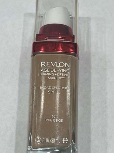 Revlon Age Defying Foundation SPF15 1 OZ - 65 True Beige - NEW - Picture 2 of 5