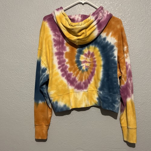 Free People X Daydreamer Double Trouble Tie-dye Hoodie Sweater NEW NWT Size XS - Picture 6 of 6