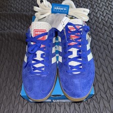 ADIDAS HANDBALL CUP SPZL Mens Trainers JS3062 Blue Red White UK8.5