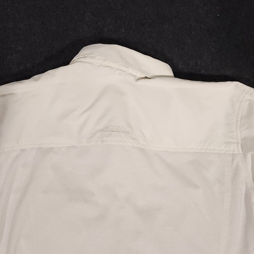 Kuhl Airspeed Camicia Uomo Piccola Grigio Manica Lunga Pesca Ventilata Outdoor Roll Tab - Foto 14 di 16