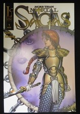 MORE THAN MORTAL SAGAS 1 LIAR NDC VARIANT COMIC SCOTT ROMANO JOE LINSNER 1998 NM