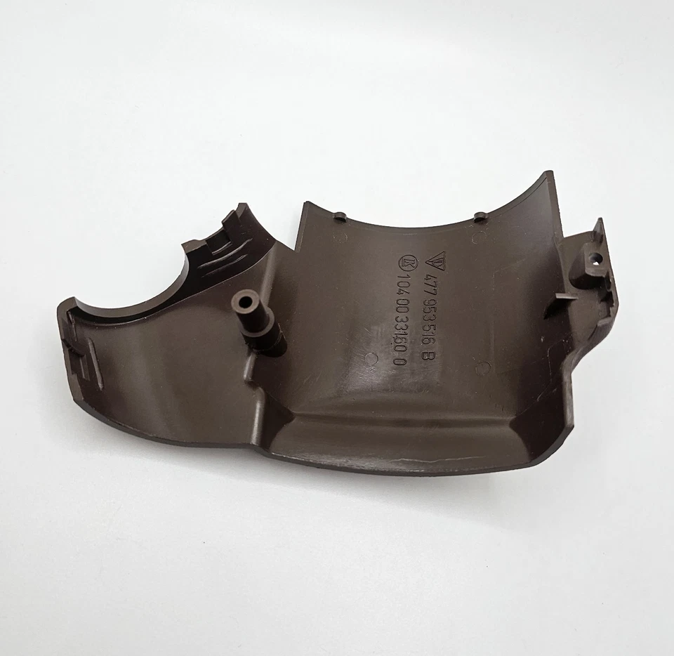 83-87 Porsche 944 Steering Column Switch Cover Clamshell Brown READ DESCRIPTION  Foto 4 de 4