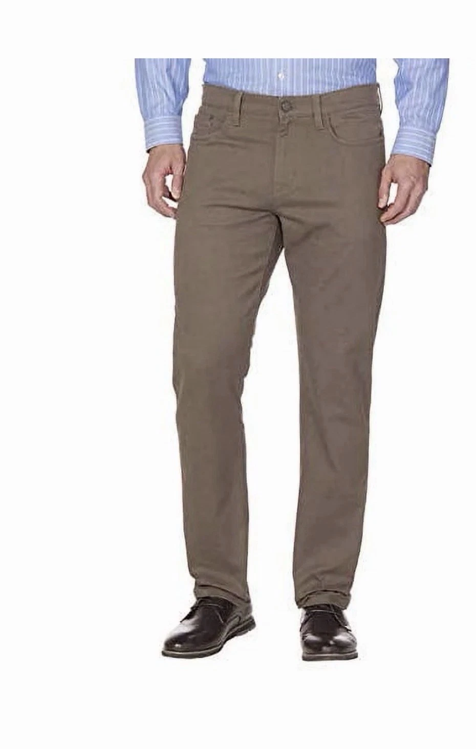 English Laundry Pants Elegant Arrogant Blue Slim Stretch Men 36X34 NWT Brown