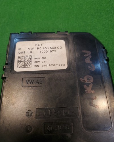 VOLKSWAGEN GOLF VW MK6 STEERING COLUMN MODULE 1K0953549CD - Picture 2 of 5