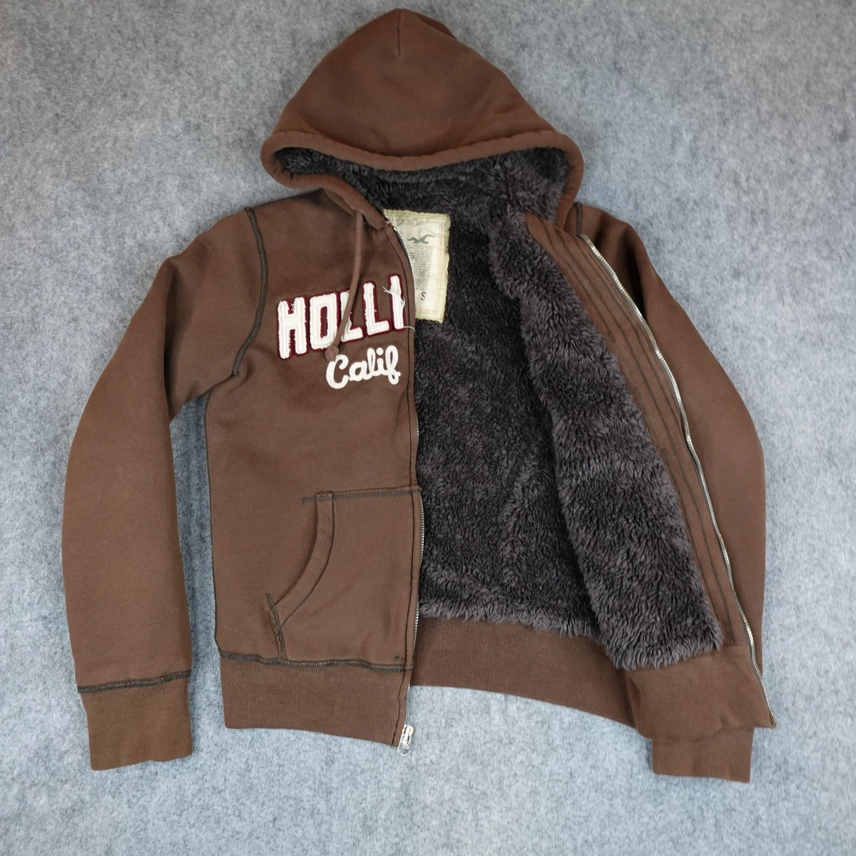 Fur Lined Hoodie In Men