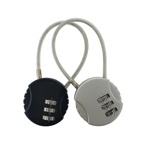 Combination Lock 3 Digit Padlock Anti Theft Code Lock Zinc Alloy For Travel L CB - Bild 1 von 20