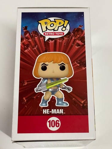 Funko Pop He-Man 106 Masters Of The Universe SDCC 2022 Limited Edition Figure - Picture 2 of 10