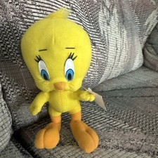 Vintage Tweety Bird Plush 9  Looney Tunes With Tag