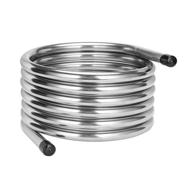 Vigorous Wort Chiller, 1'' x 20 Ft Food Grade 304 Stainless Steel Coil, Water ...