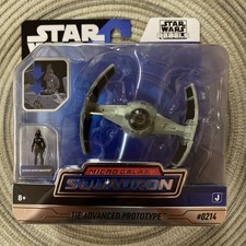 Star Wars Micro Galaxy Squadron Tie Advanced Prototype Series 10  0214