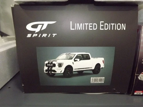 GT spirit 1/18 Shelby ford f-150 white W/ black stripes GT415 NIB