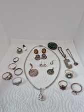Lot de bijoux en Argent, anciens et/ou vintage