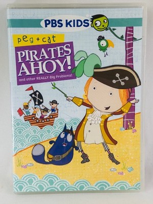 Peg + Cat Pirates Ahoy! DVD 2014 PBS KIDS Animated TV-Y Widescreen