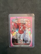2022 Bowman University Chrome - C.J. Stroud #100 Pink Refractor (RC)