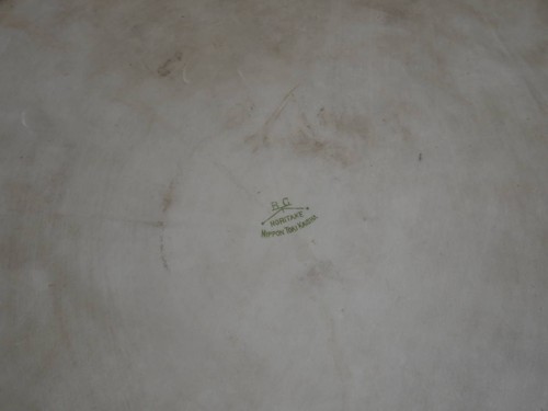 Noritake Nippon Toki Kaisha Oval Tray Old Used Ceramic Pottery Japan - Picture 6 of 6