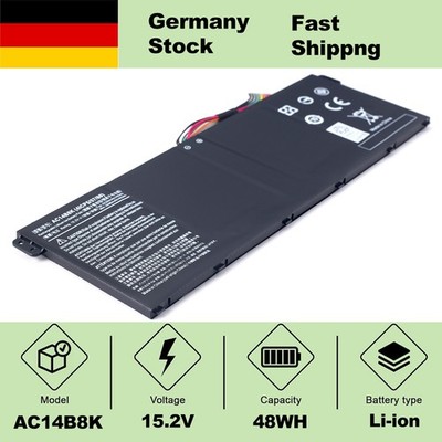 AC14B8K AC14B3K Akku Für Acer Aspire V3-371 V3-111P V5-122 E3-111 E5-771G V5-132