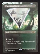 1x MTG Wastewood Verge (Borderless) - Aetherdrift (DFT) #374 - Magic