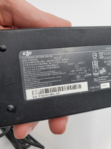 DJI inspire 2 Partie 7 Adaptateur Secteur In2c180 Chargeur AC 180W tb50 tb55 Batterie - Photo 2 sur 5